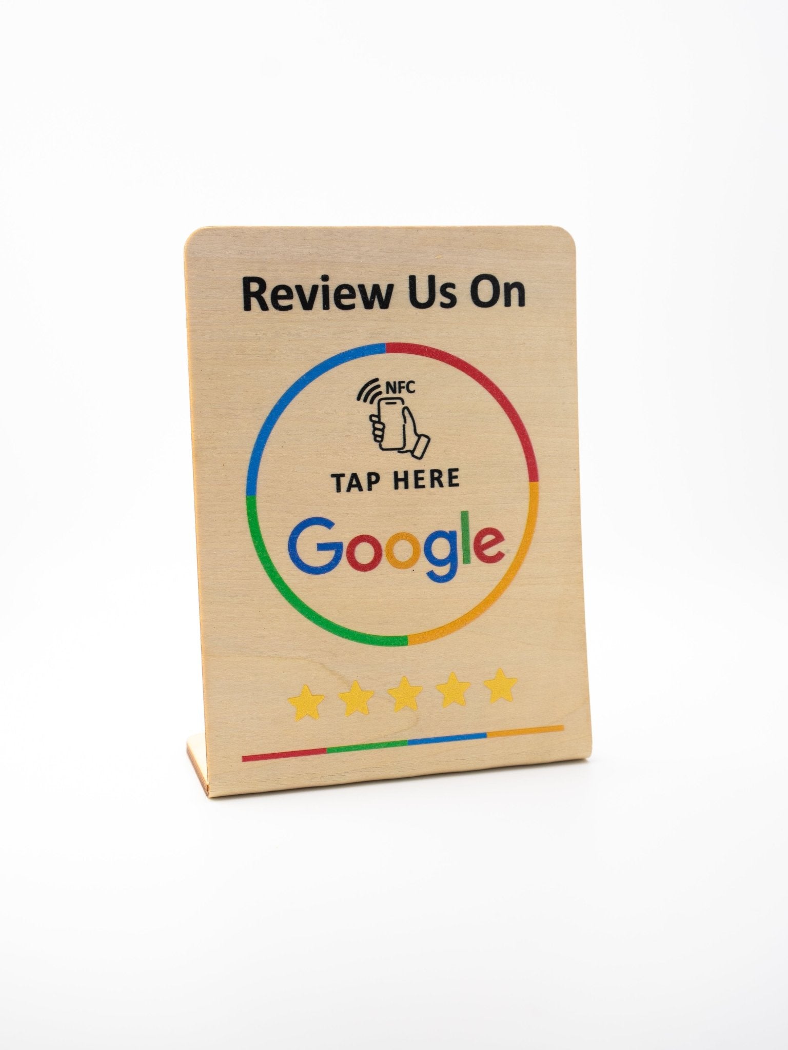 Google Bewertung NFC/QR - Code Aufsteller - Custom Ratings